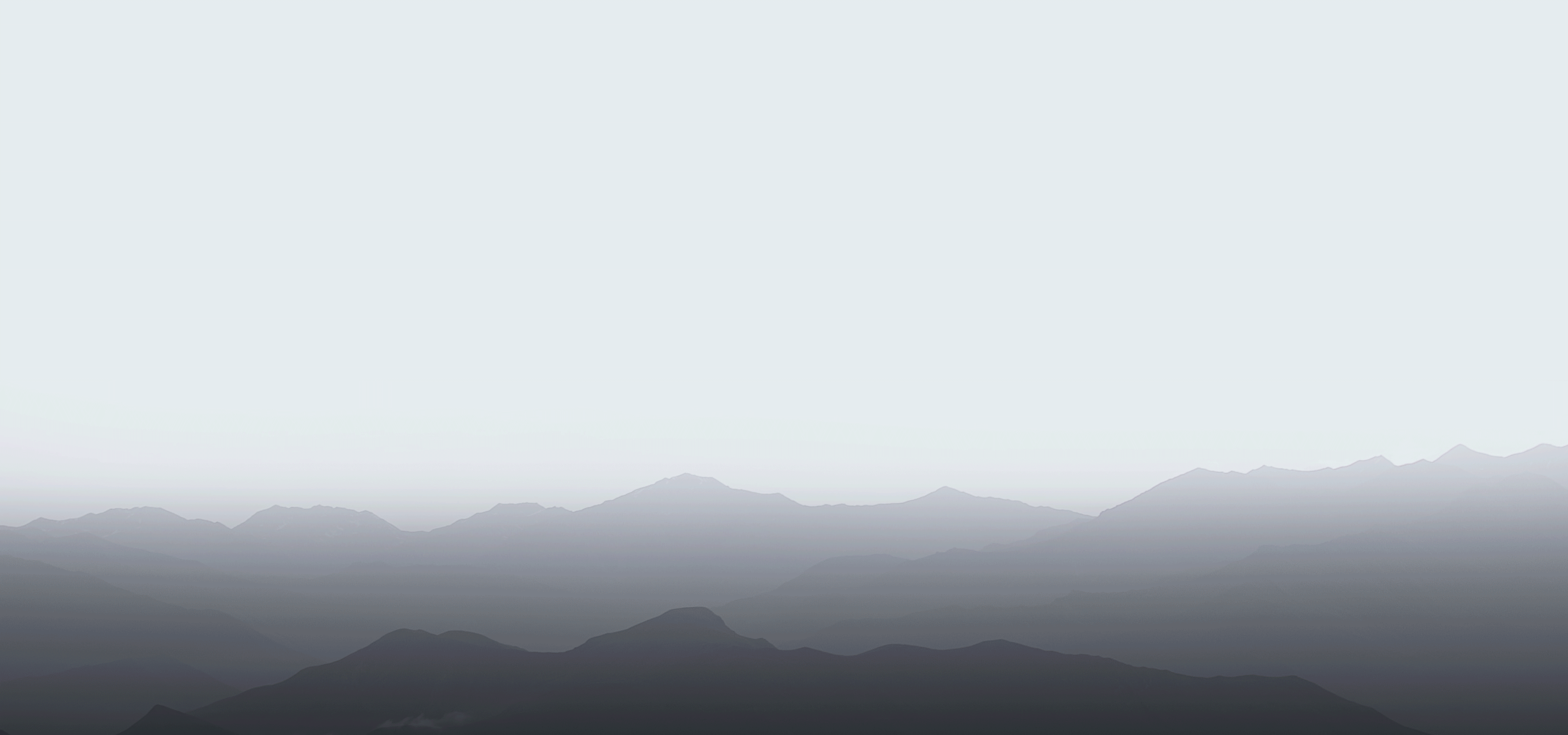images of mountains lined up in rows