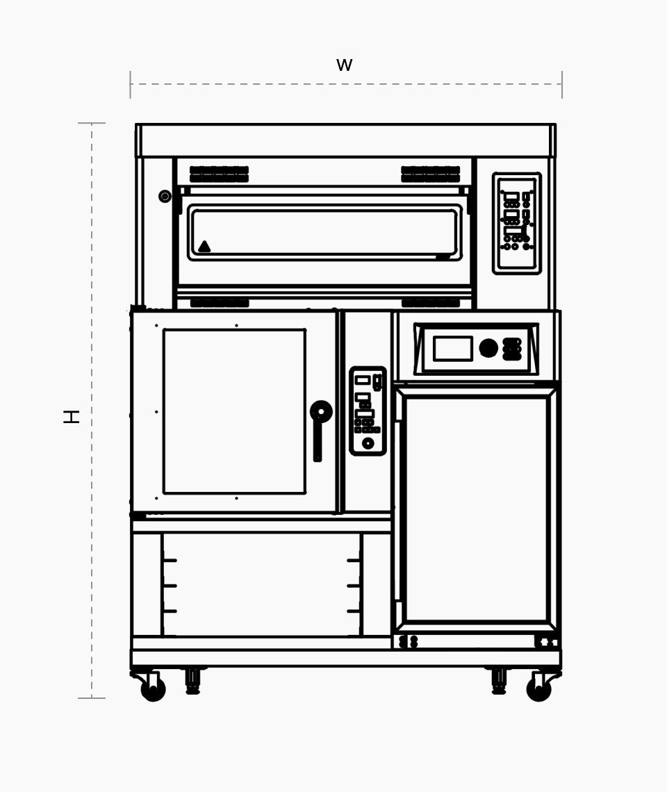 Combi Oven floor plan images