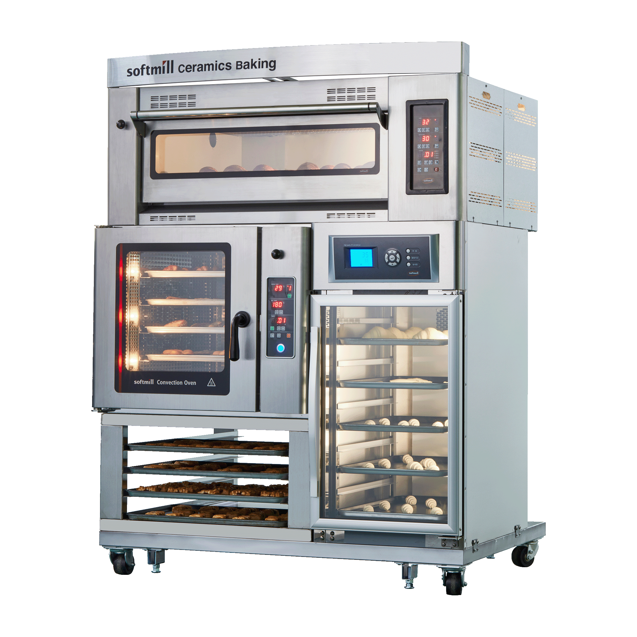 Combi Oven size up images