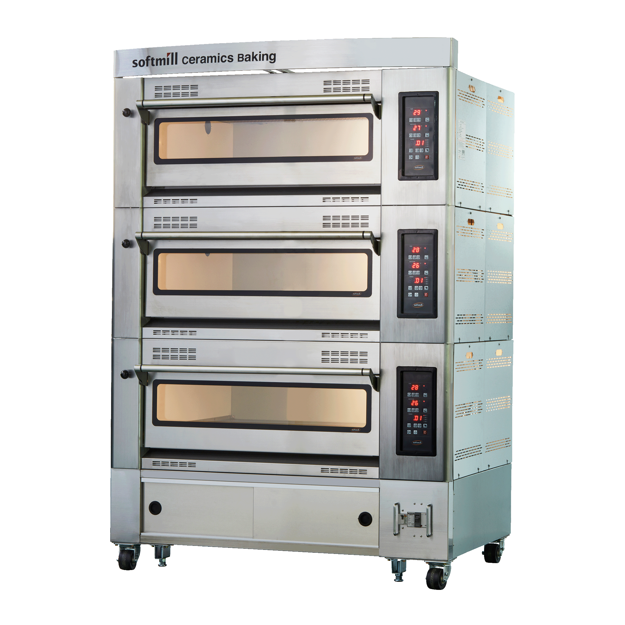 Deck Oven 2 trays 3 tiers main carousel mini size images
