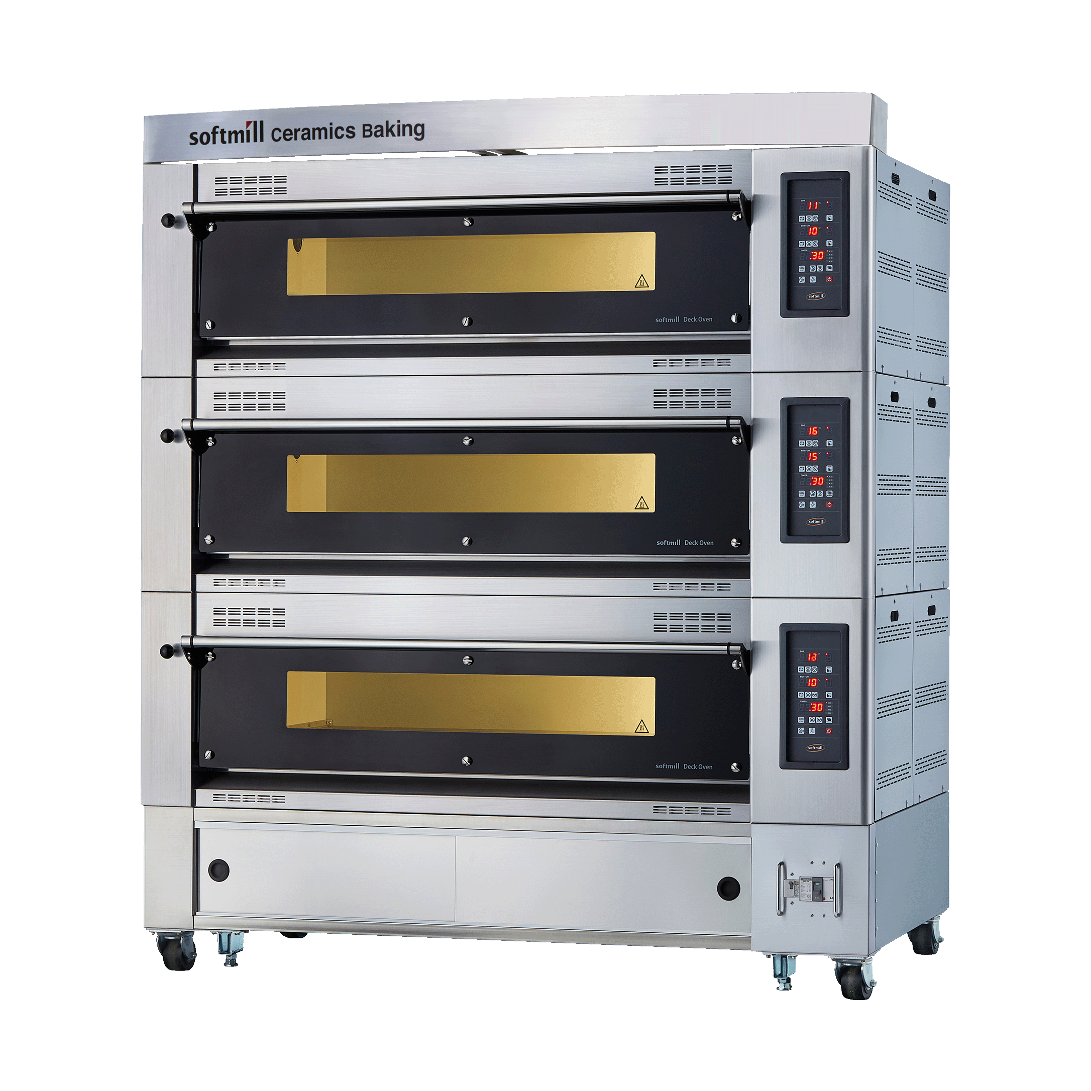 Deck Oven-G 4 trays 3 tiers main carousel mini size images