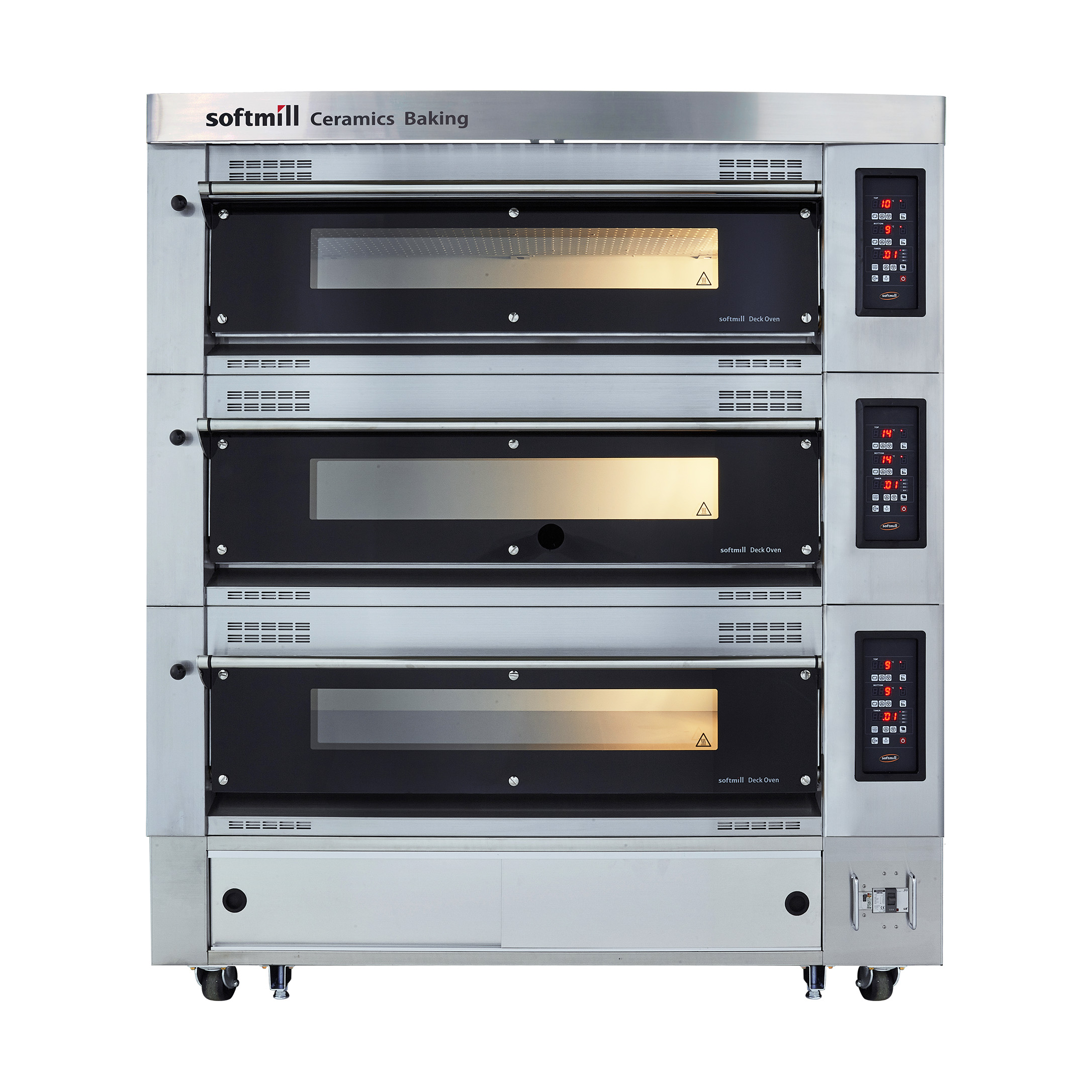Deck Oven-G 4 trays 3 tiers detail carousel mini size images