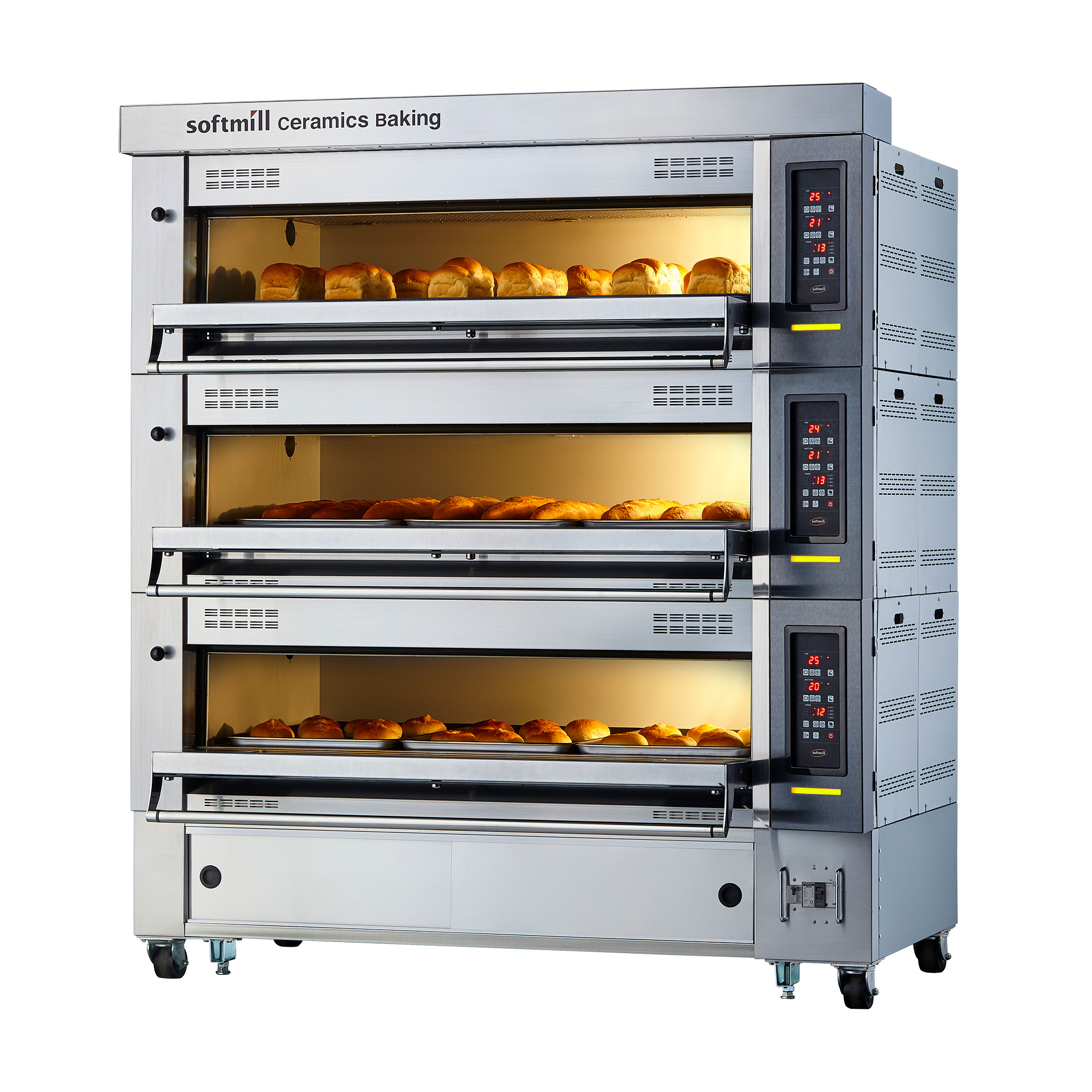 Deck Oven-G 3 trays 3 tiers detail carousel mini size images