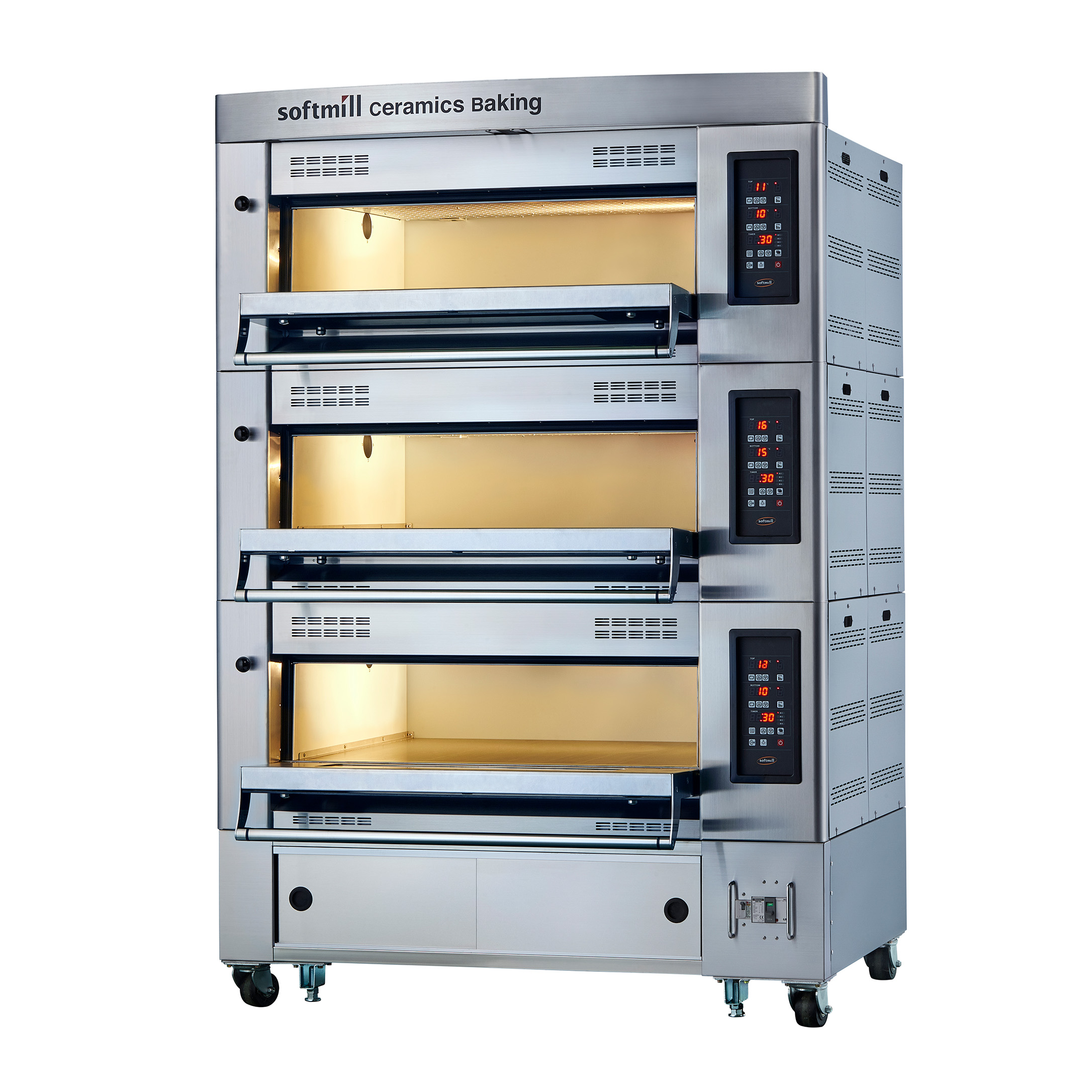 Deck Oven-G 2 trays 3 tiers detail mini size images