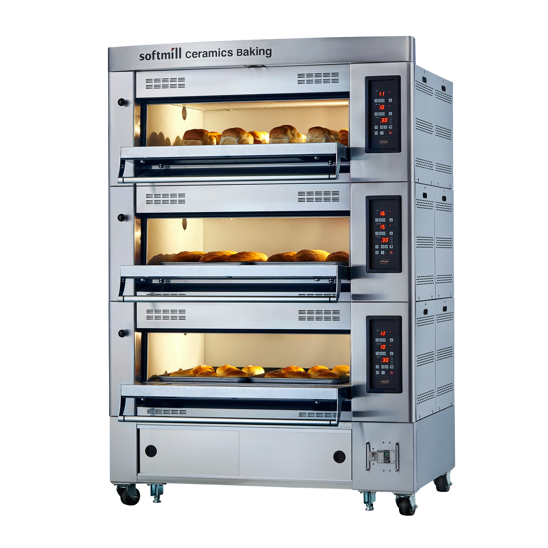 Deck Oven-G 2 trays 3 tiers detail mini size images