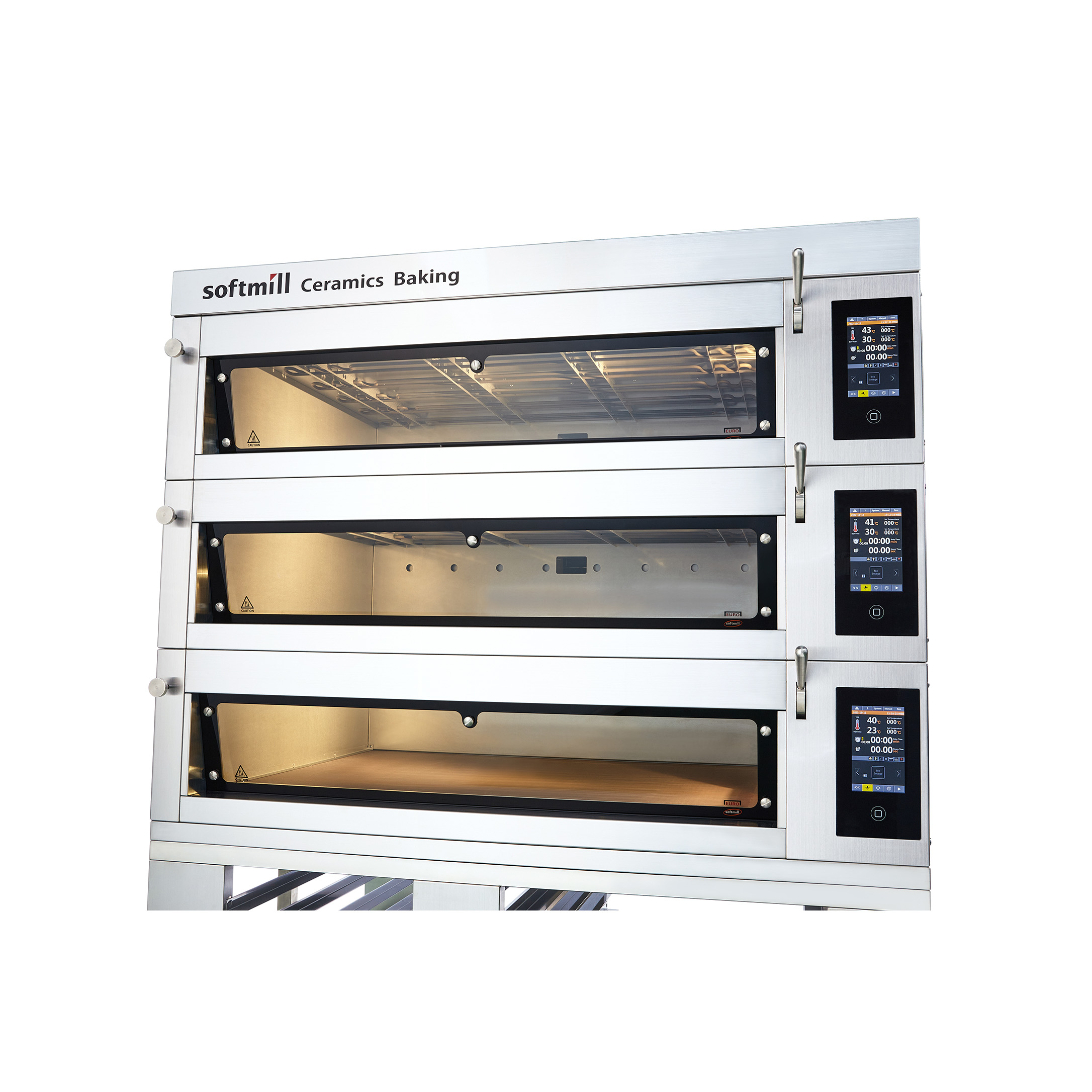 Euro-Baker Oven 4 trays 3 tiers detail mini size images