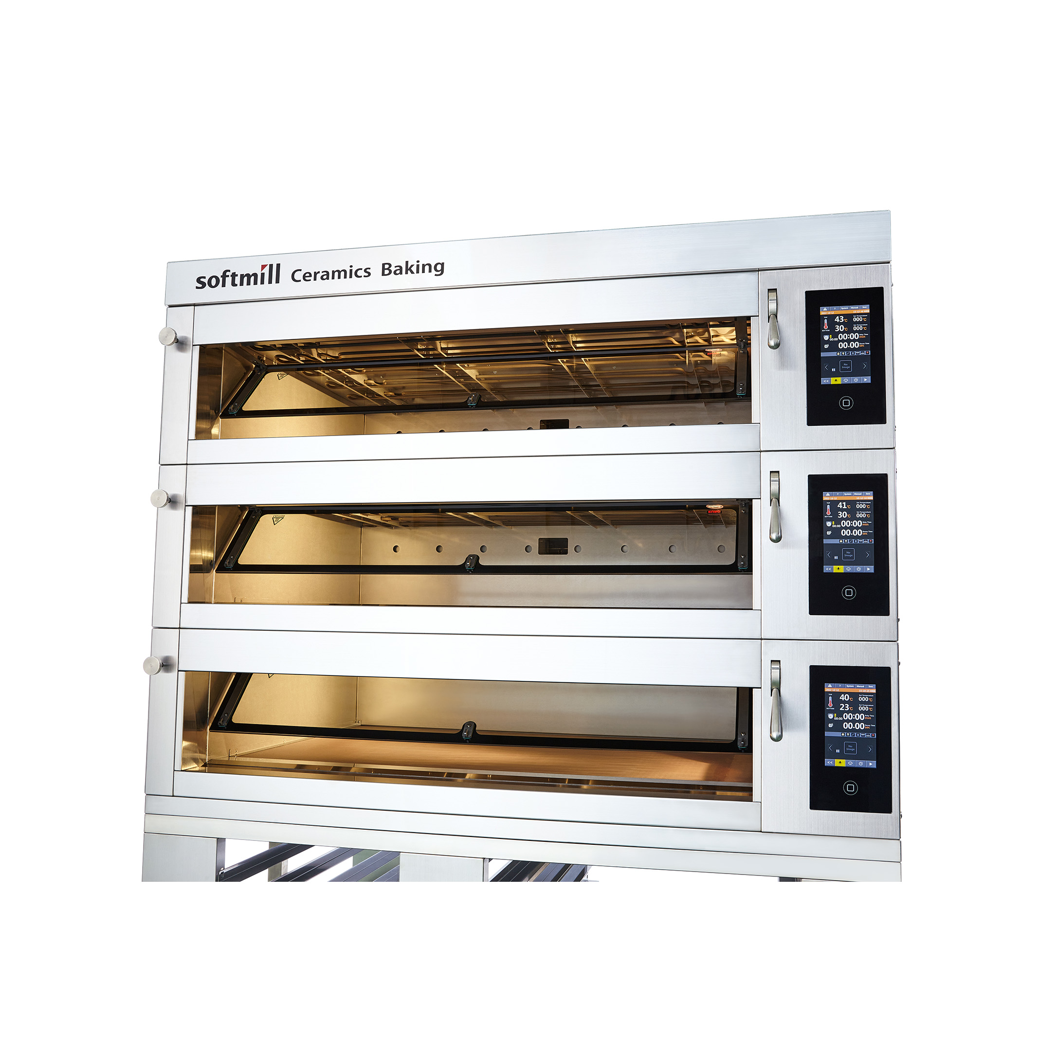 Euro-Baker Oven 4 trays 3 tiers detail mini size images