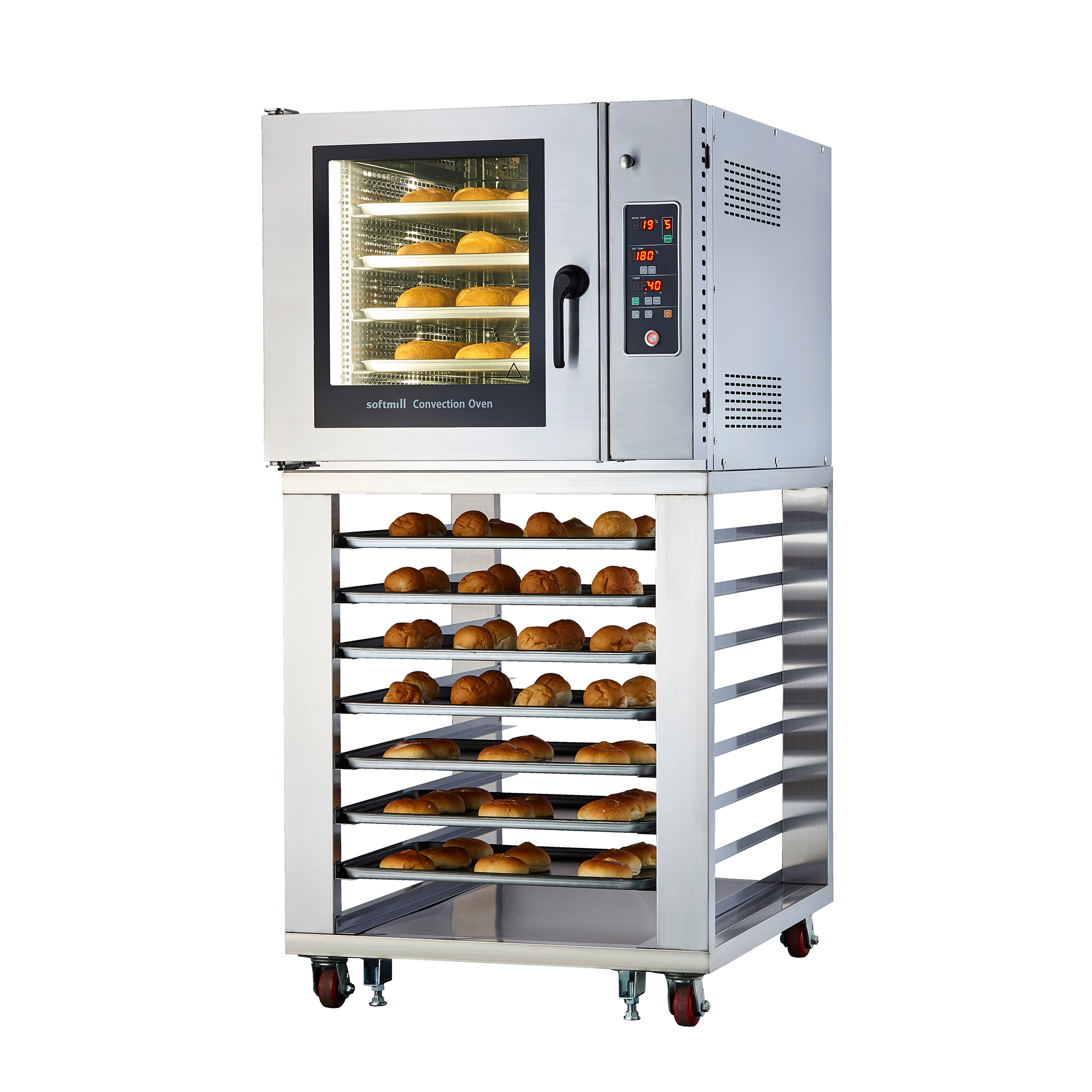 Convection Oven 5 trays detail carousel mini size images