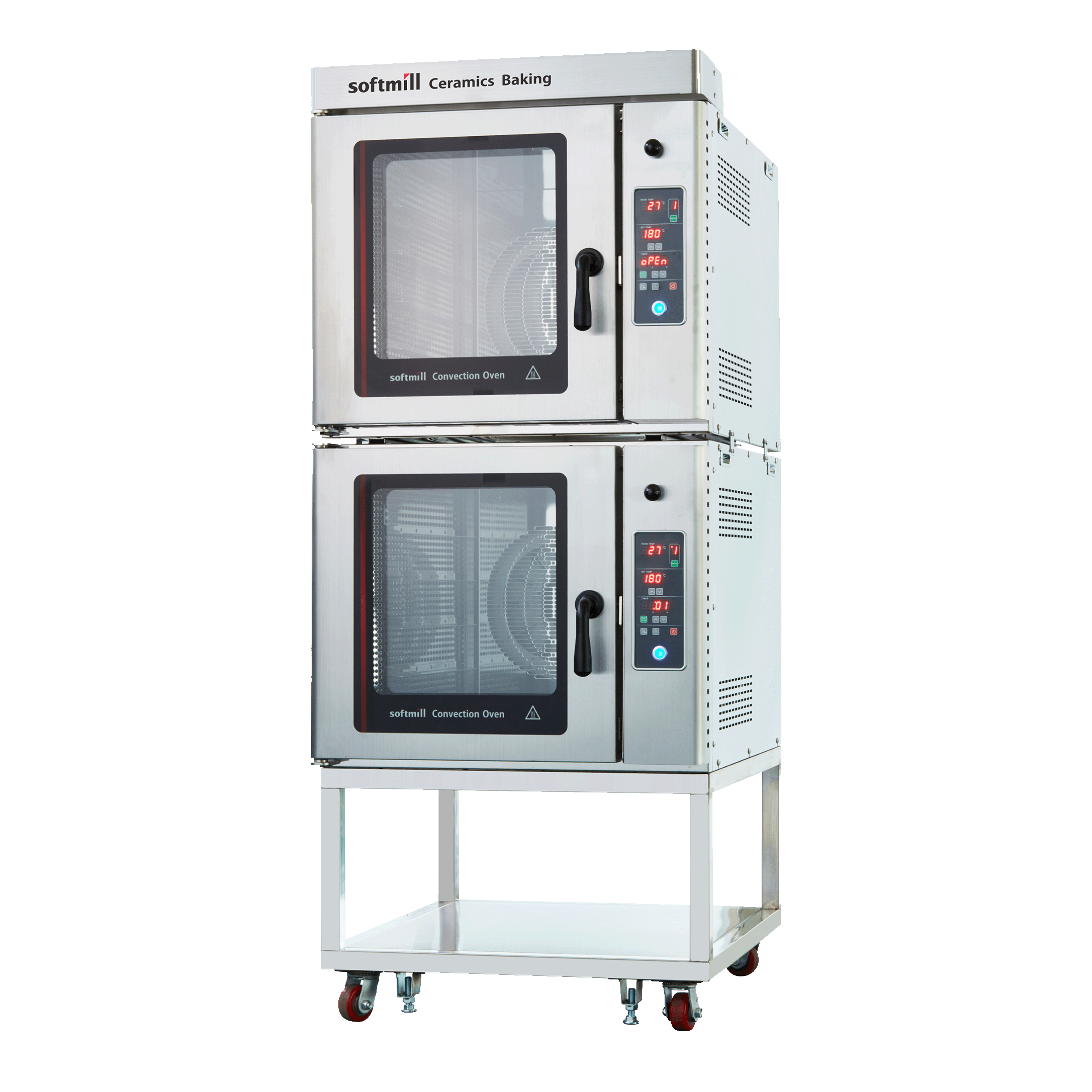 Convection Oven 5 trays 2 tiers size up images