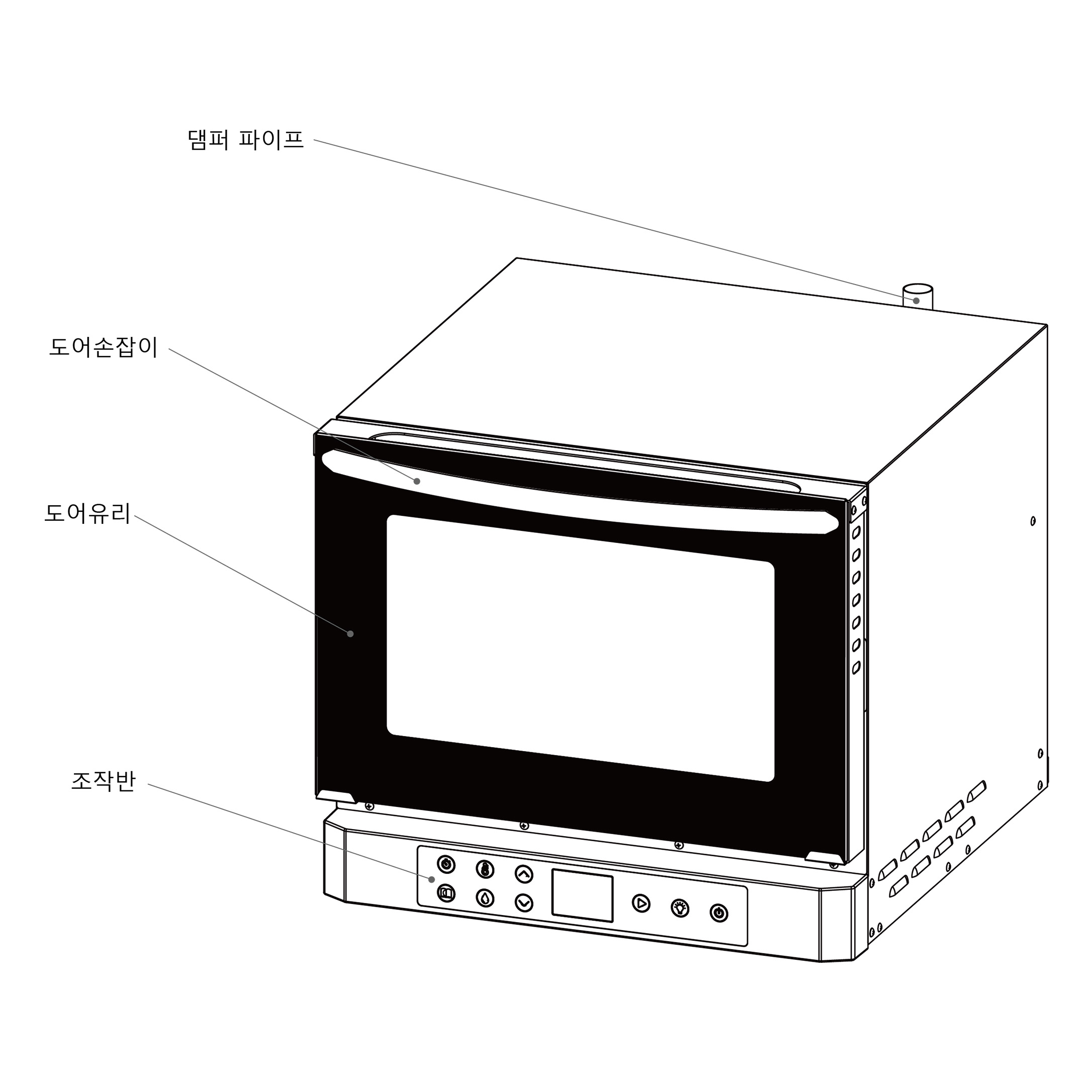 Mini Convection Oven(3 Tray/4 Tray) detail mini size images