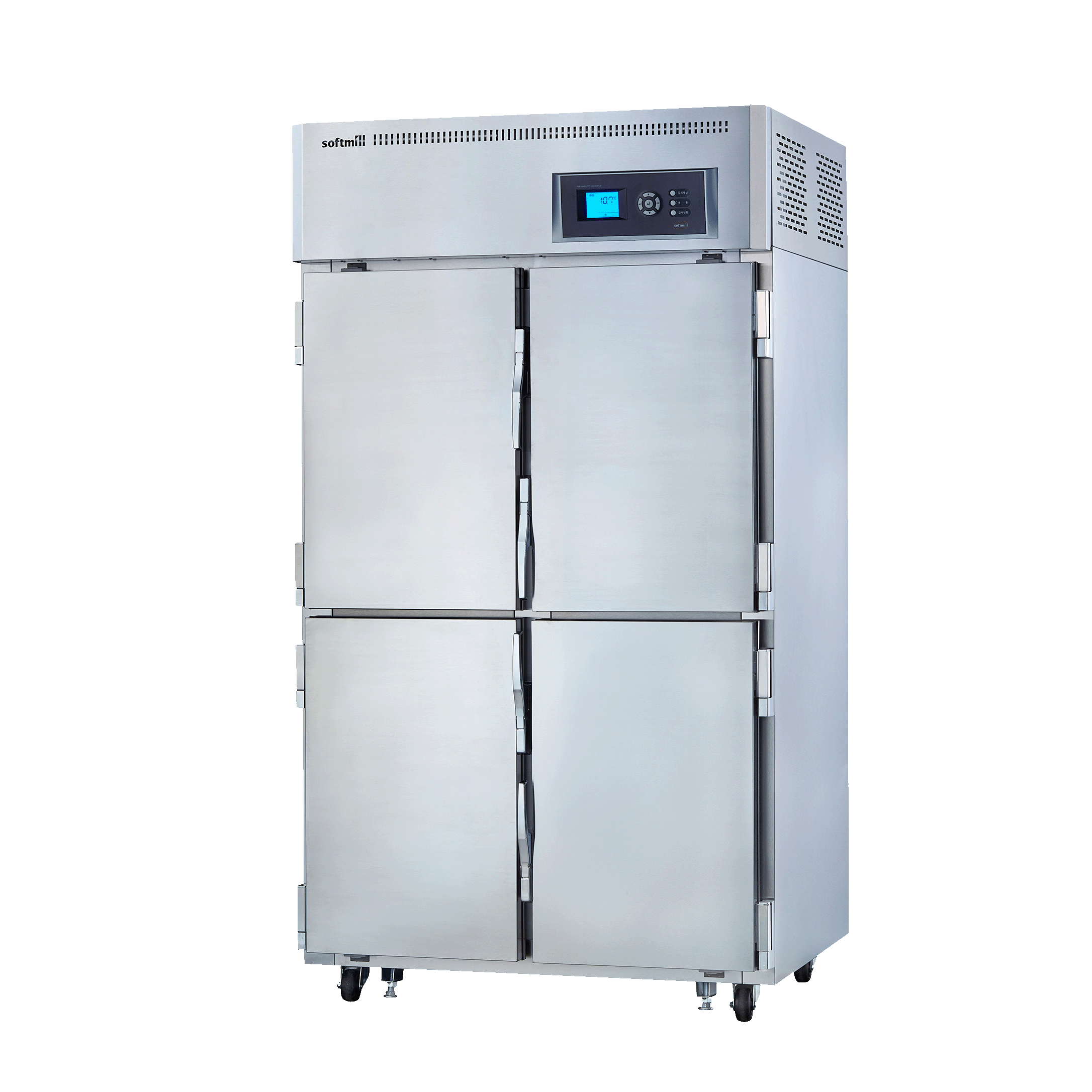 Quick freezer 4 doors size up images