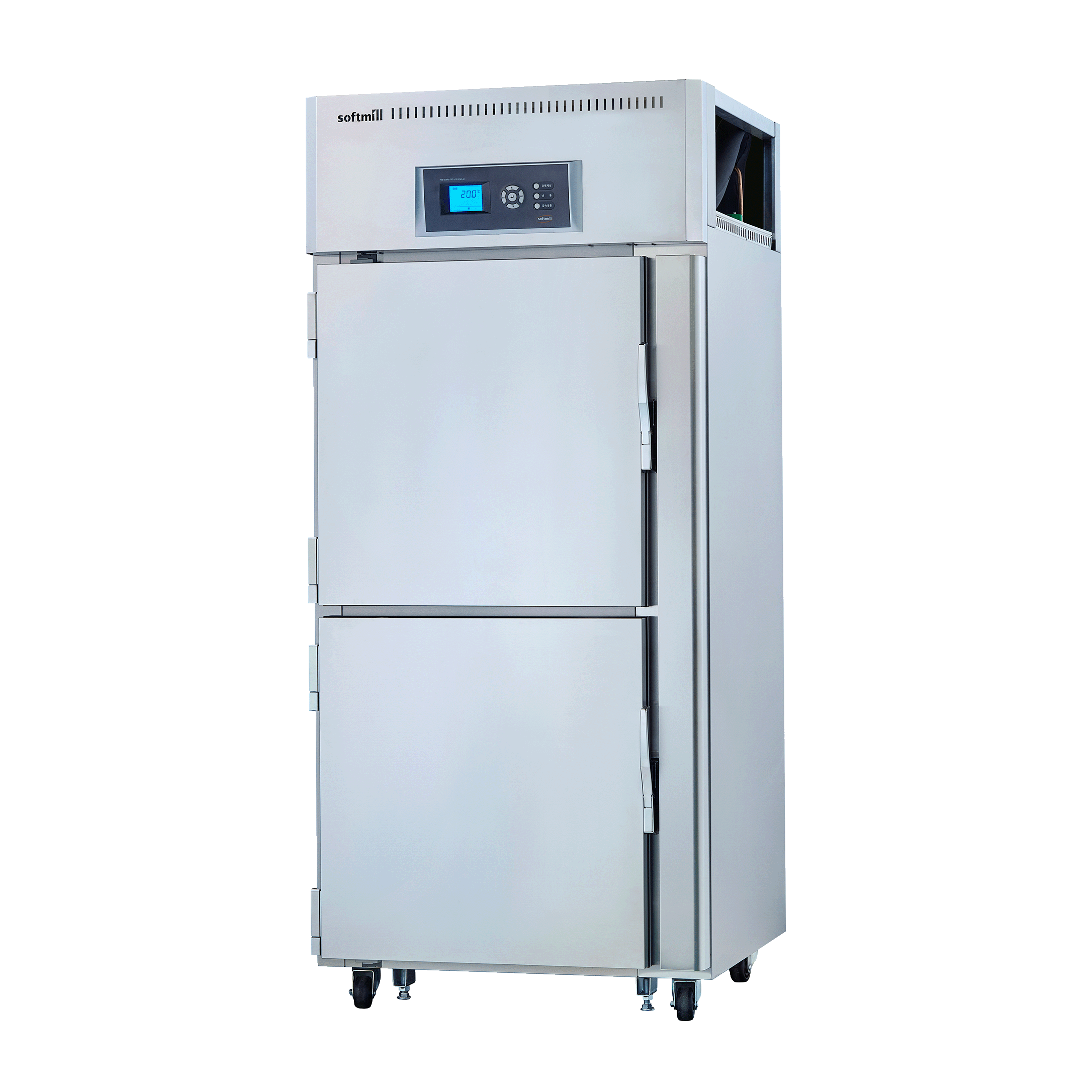 Quick freezer 2 doors size up images