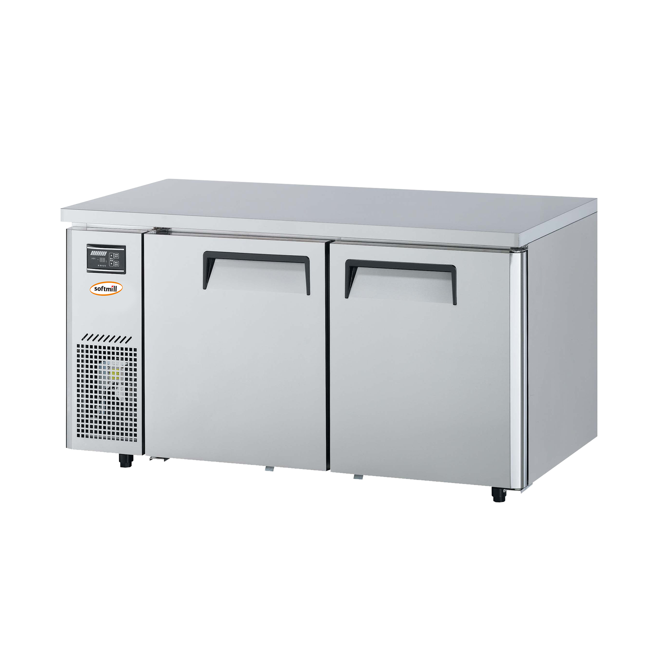 Table type refrigerator size up images