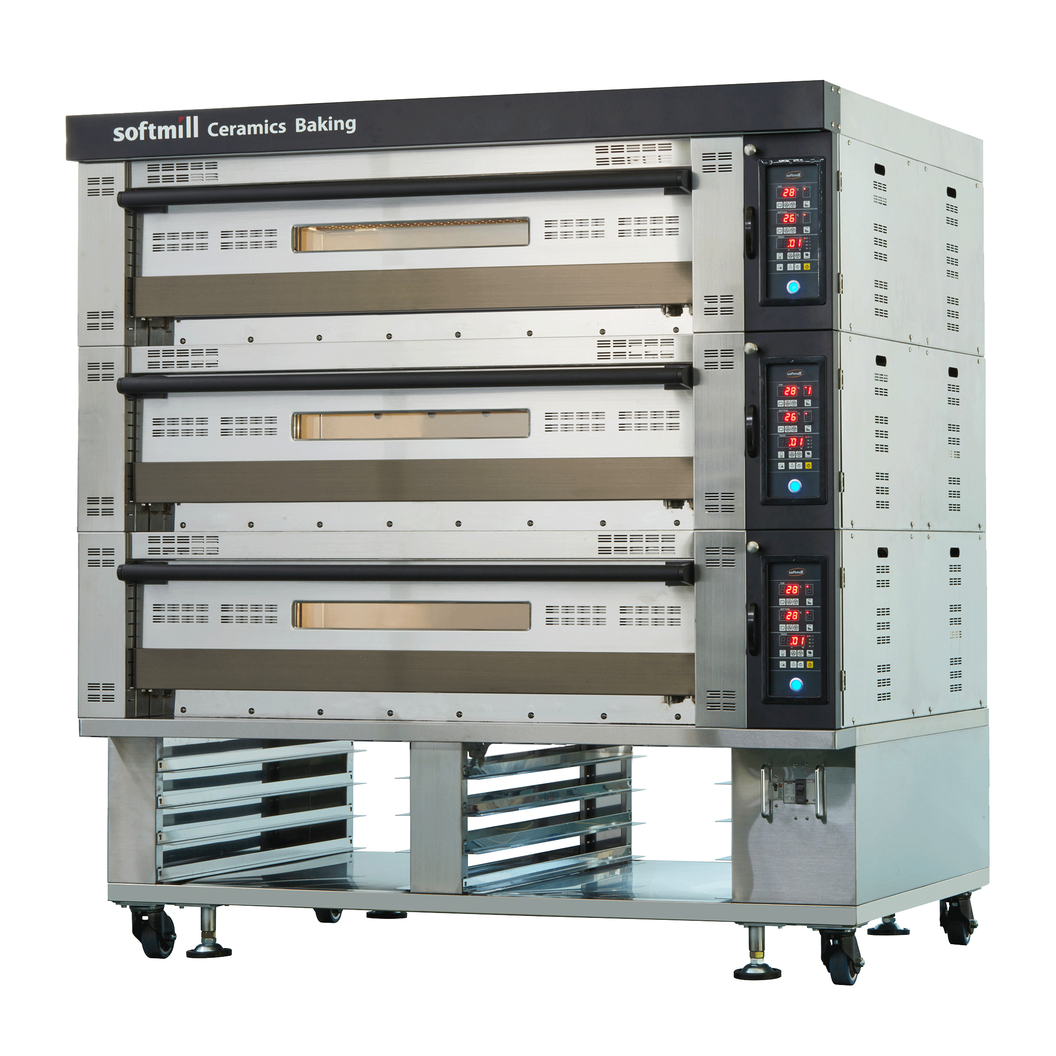 Convergence Oven 4 trays 3 tiers size up images